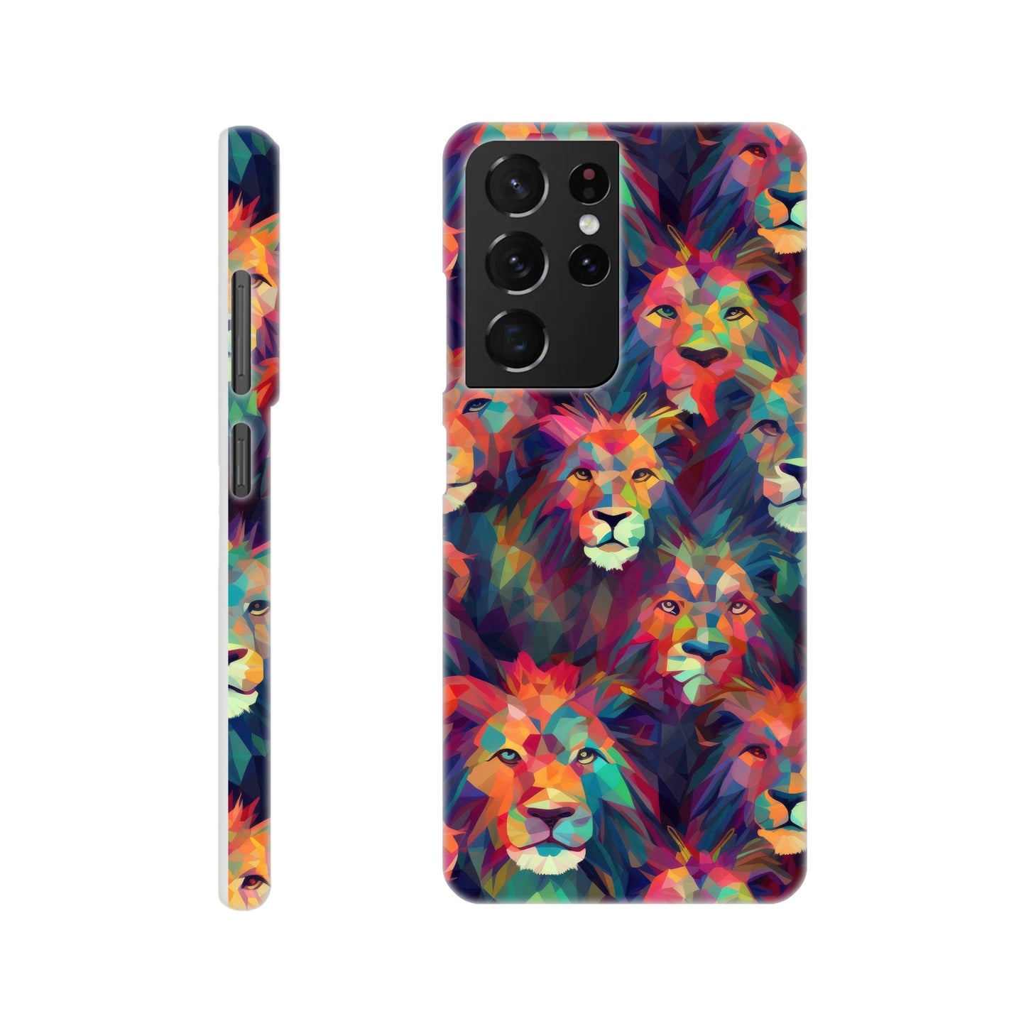 Lion Pattern Slim Phone case