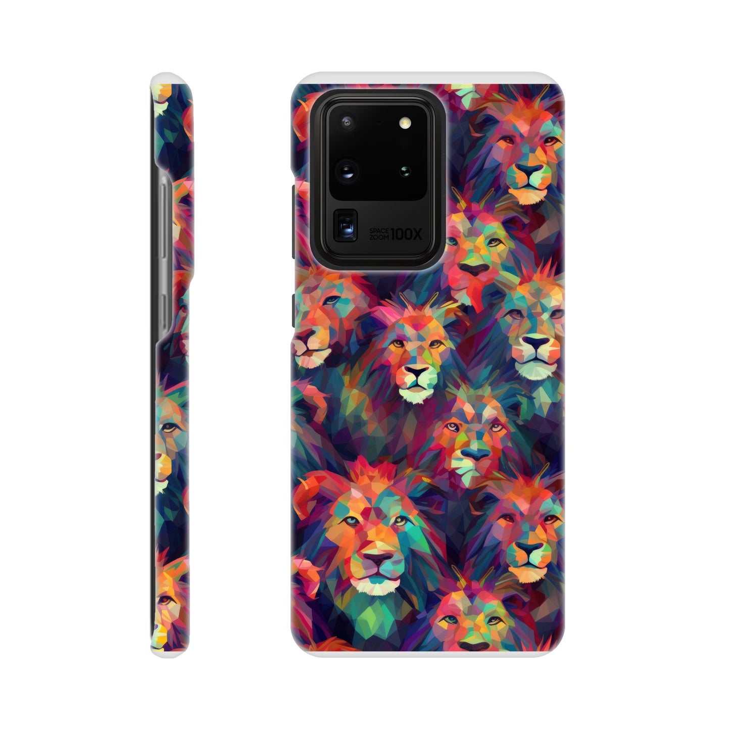 Lion Pattern Slim Phone case