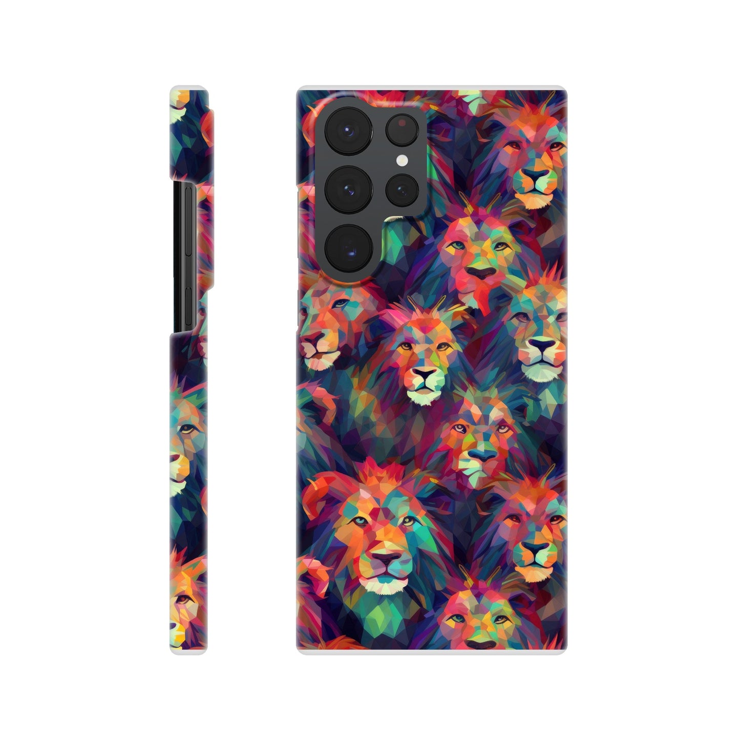 Lion Pattern Slim Phone case