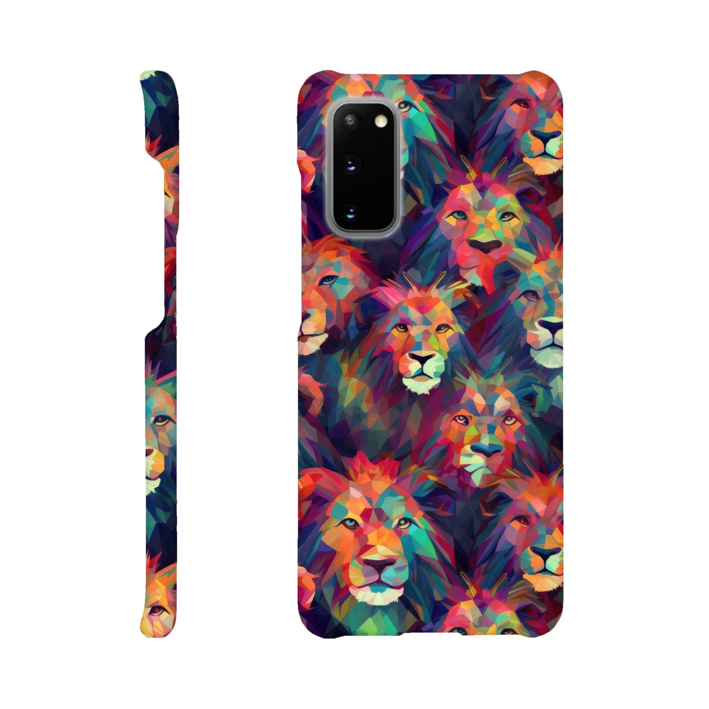 Lion Pattern Slim Phone case