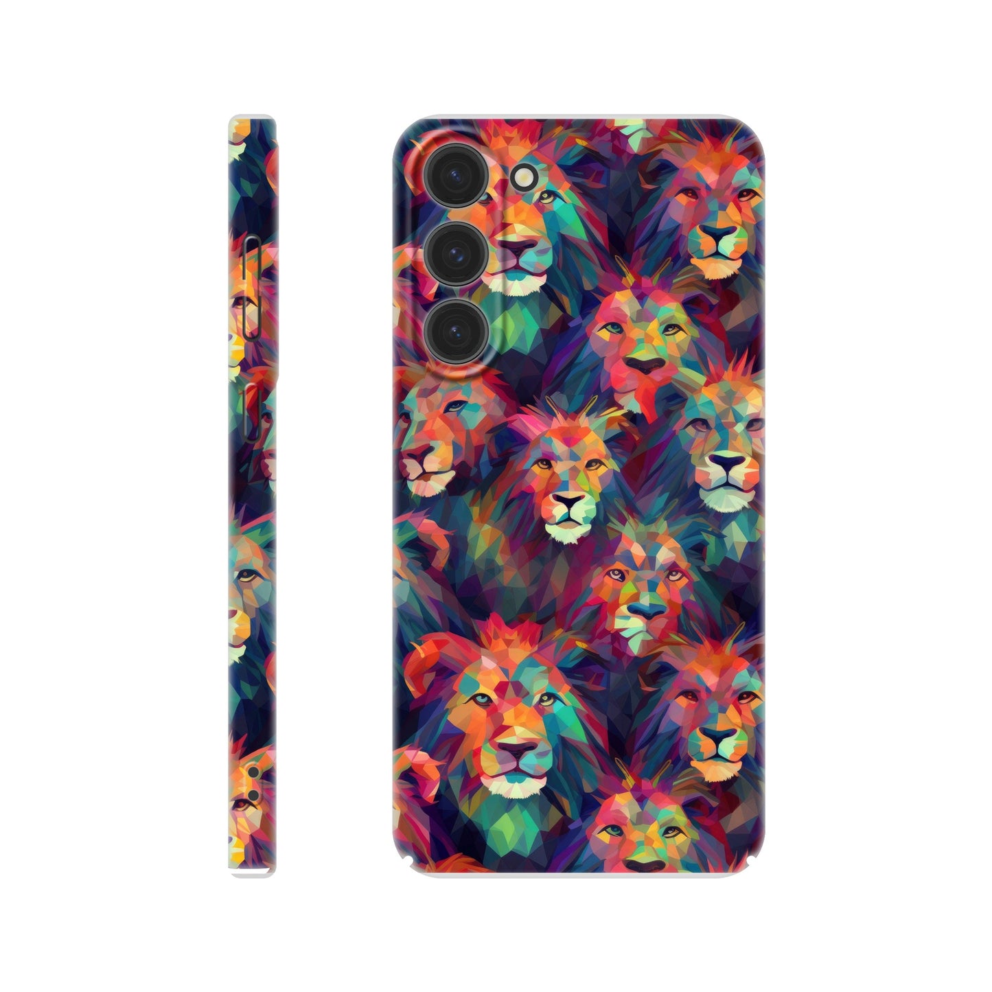 Lion Pattern Slim Phone case