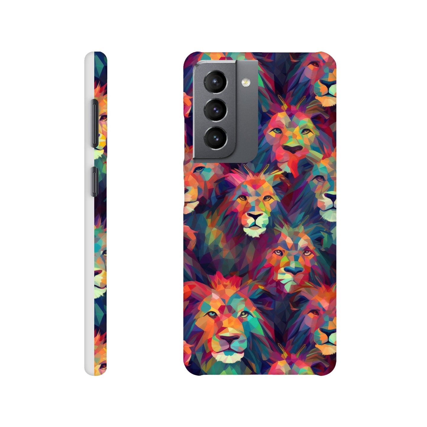 Lion Pattern Slim Phone case