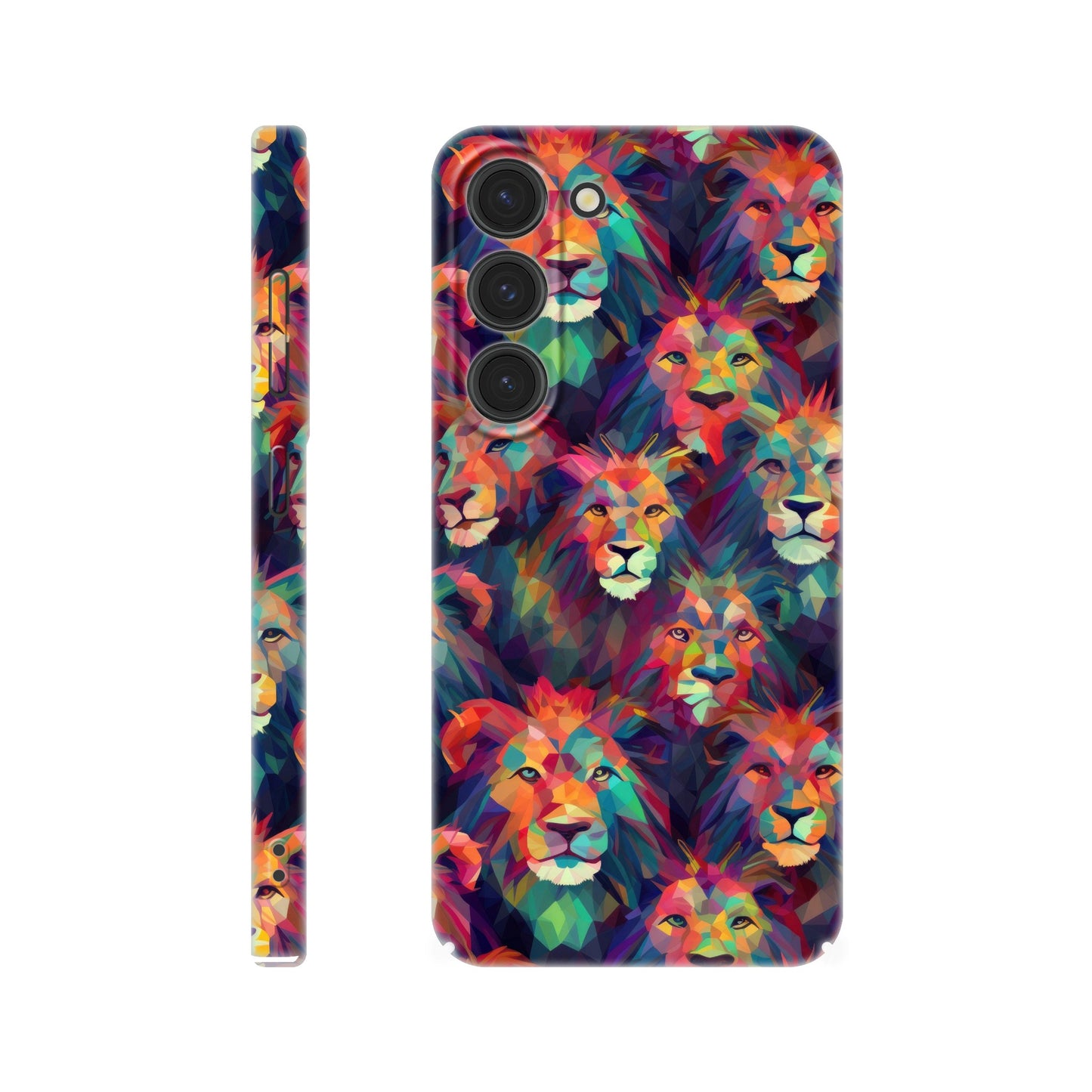 Lion Pattern Slim Phone case