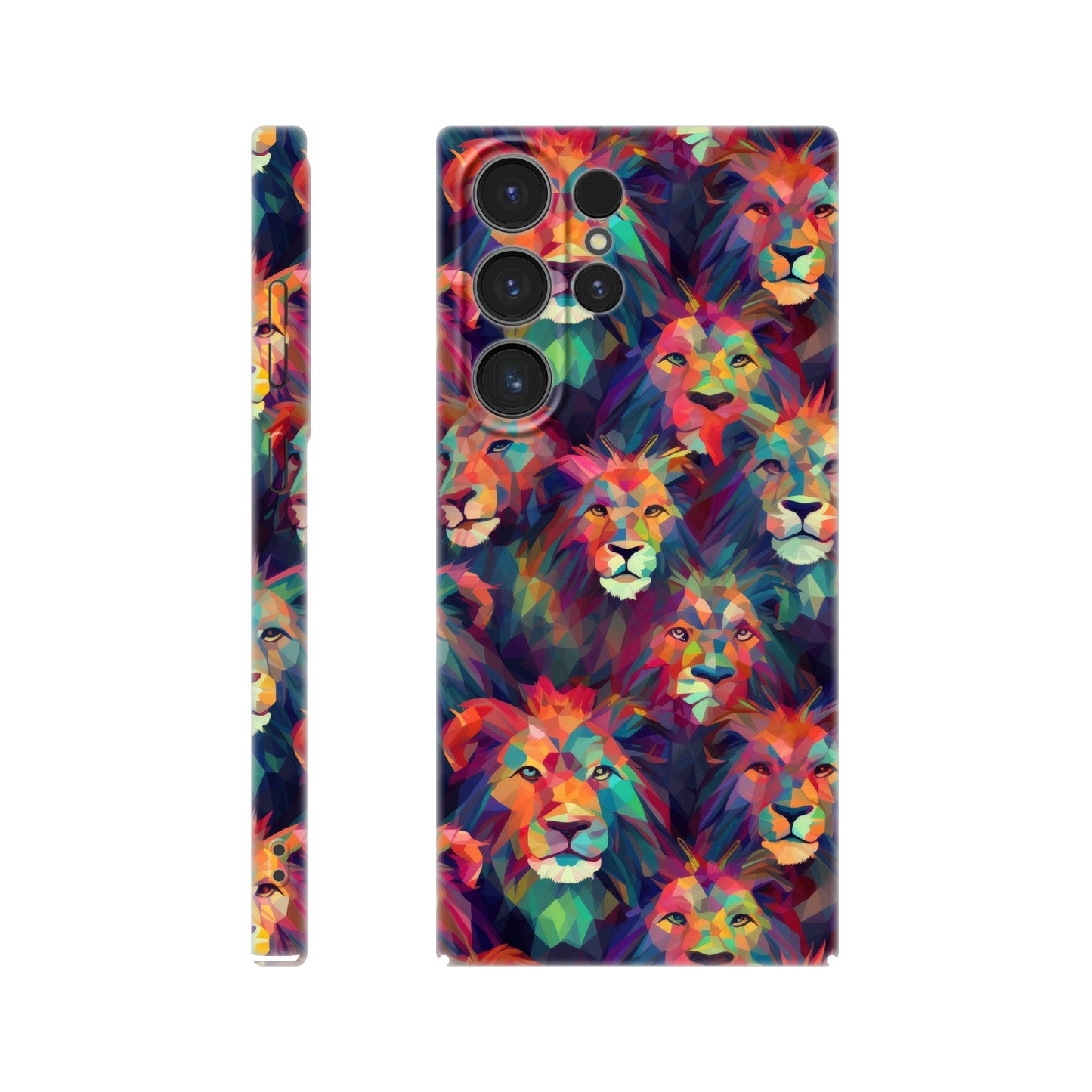 Lion Pattern Slim Phone case