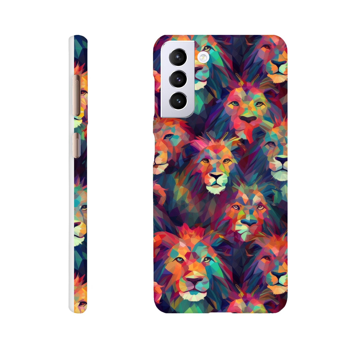 Lion Pattern Slim Phone case