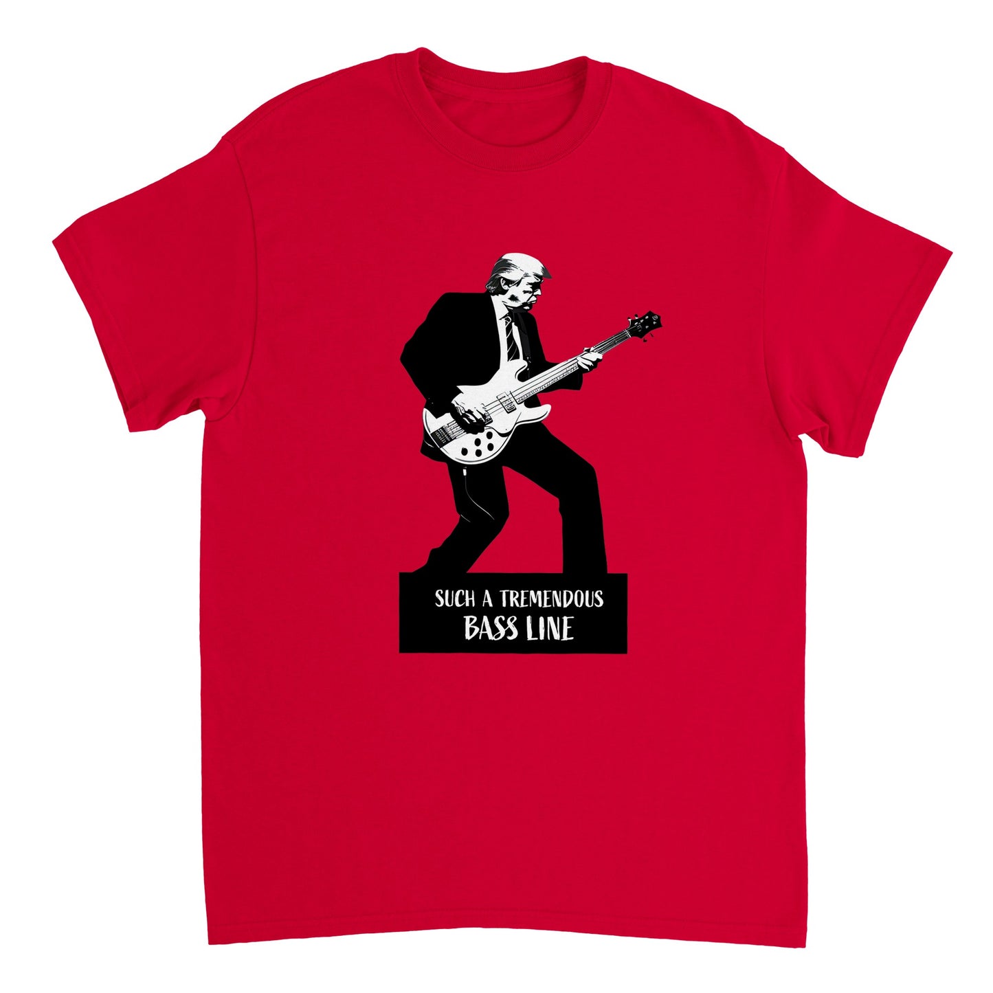 Such a Tremendous Bass Line Trump Heavyweight Unisex Crewneck T-shirt