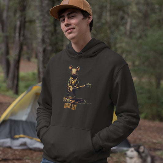 Banjo Rat Premium Unisex Pullover Hoodie