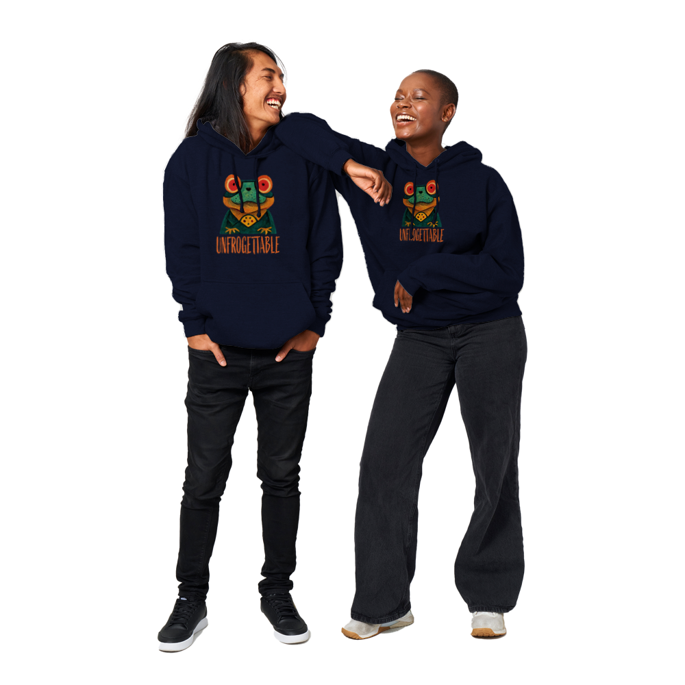 Cute Unforgettable Print Premium Unisex Pullover Hoodie
