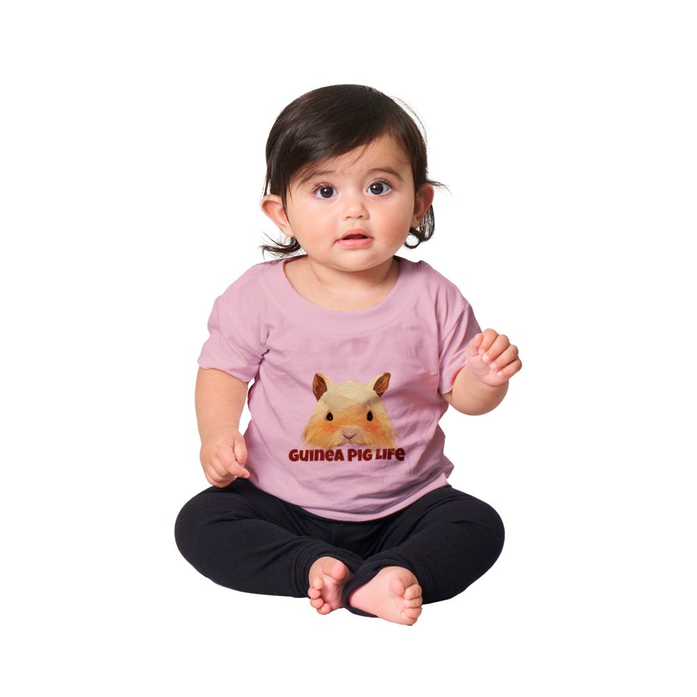Guinea Pig Life Classic Baby Crewneck T-shirt