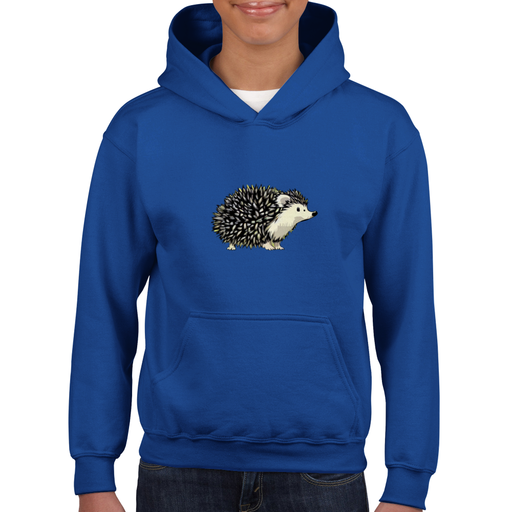Cute Hedgehog Classic Kids Pullover Hoodie