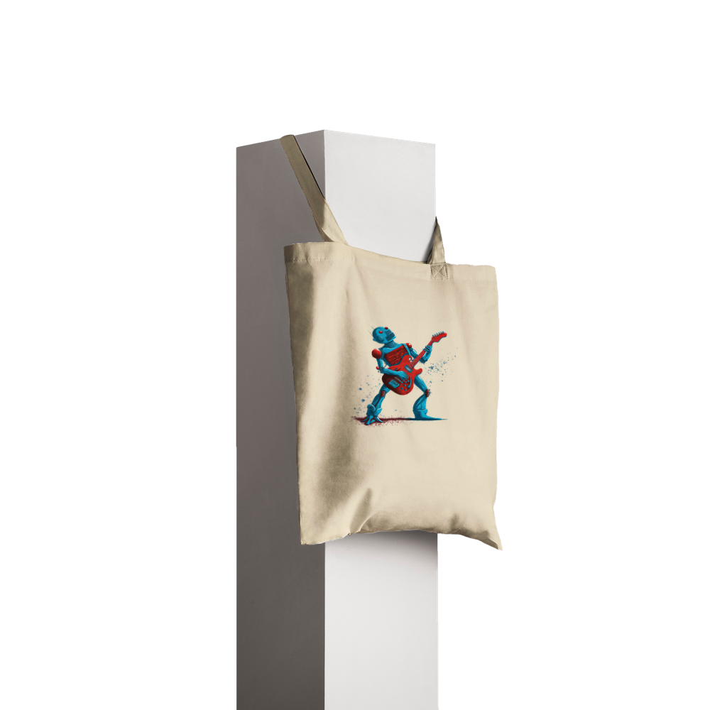 Robot Playing Guitar Classic Tote Bag