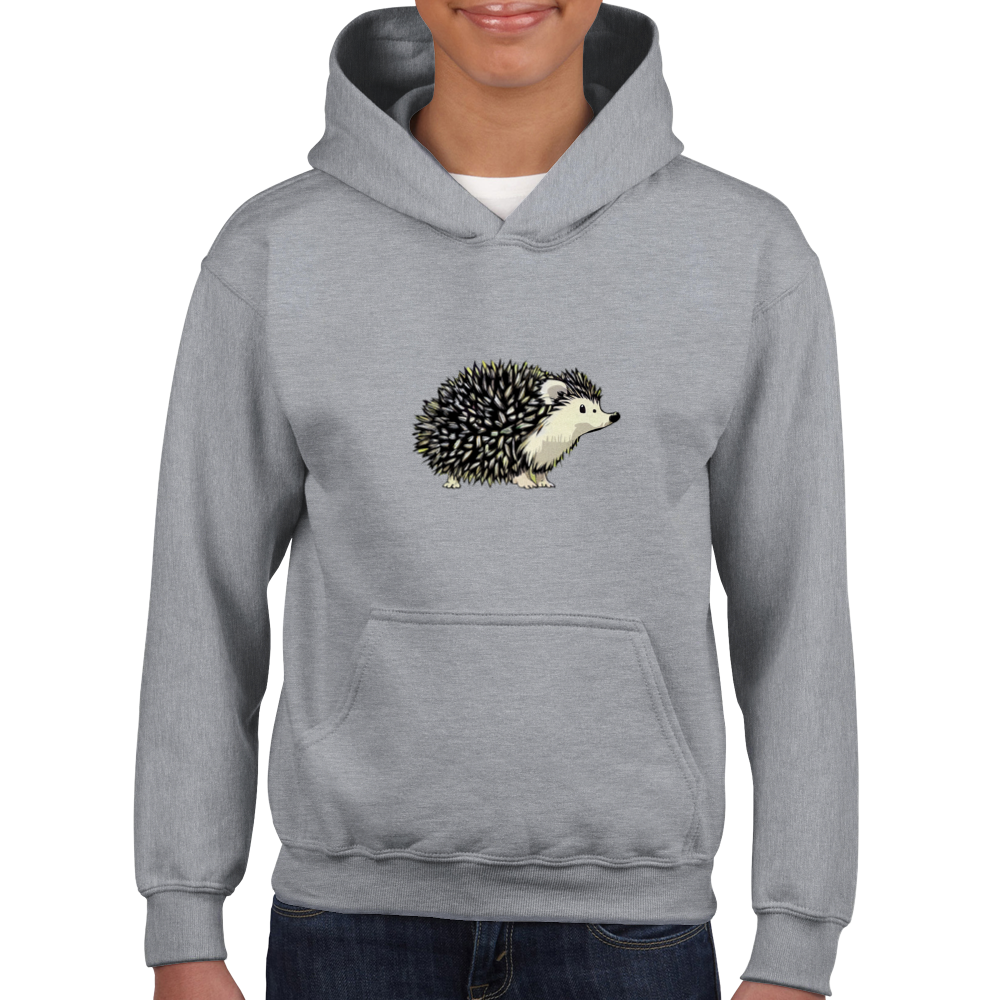 Cute Hedgehog Classic Kids Pullover Hoodie