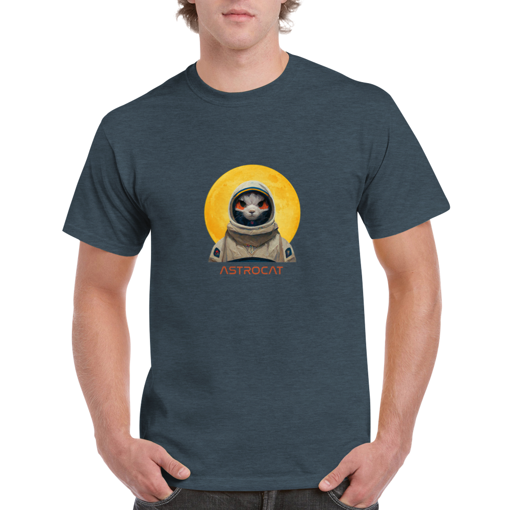 Astrocat Heavyweight Unisex Crewneck T-shirt