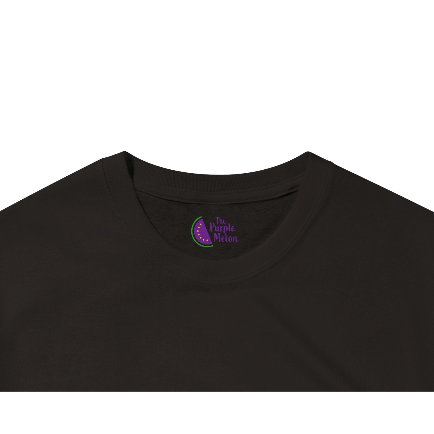 Space Robot on fire playing the double bass Heavyweight Unisex Crewneck T-shirt