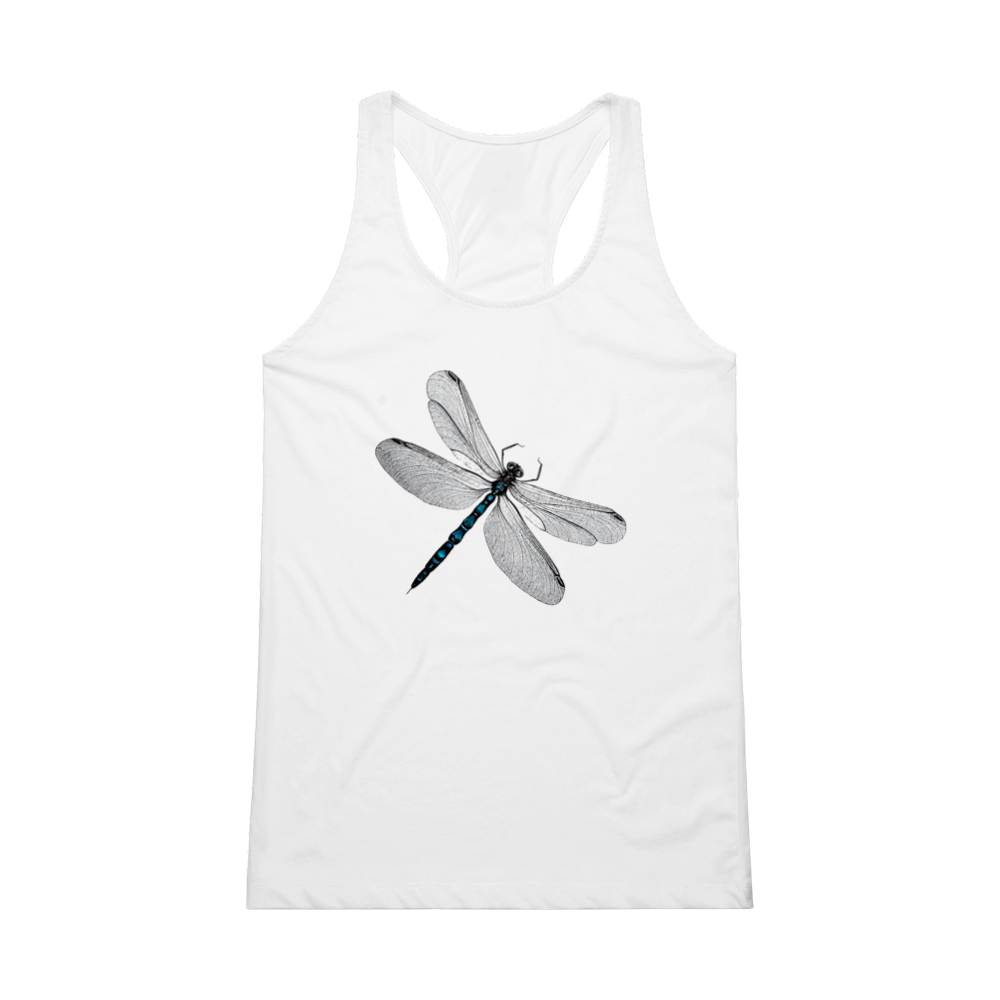Dragonfly Print Performance Womens Tank Top
