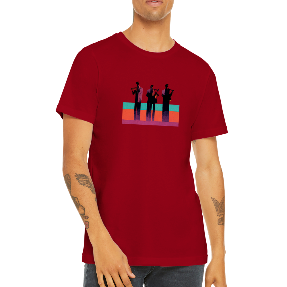 Pop-Art Jazz Band T-Shirt.