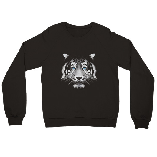 Tiger Print Premium Unisex Crewneck Sweatshirt