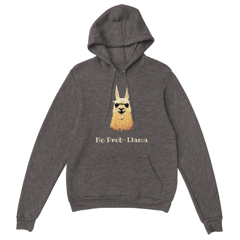 No Prob-Llama Premium Unisex Pullover Hoodie