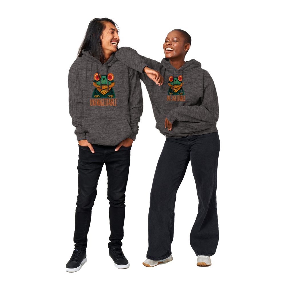 Cute Unforgettable Print Premium Unisex Pullover Hoodie