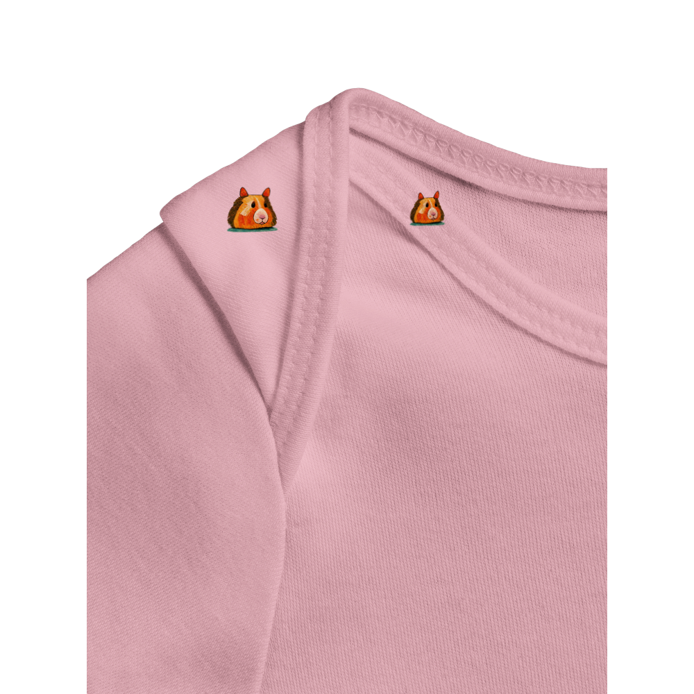 Cute Guinea Pig Classic Baby Short Sleeve Onesies