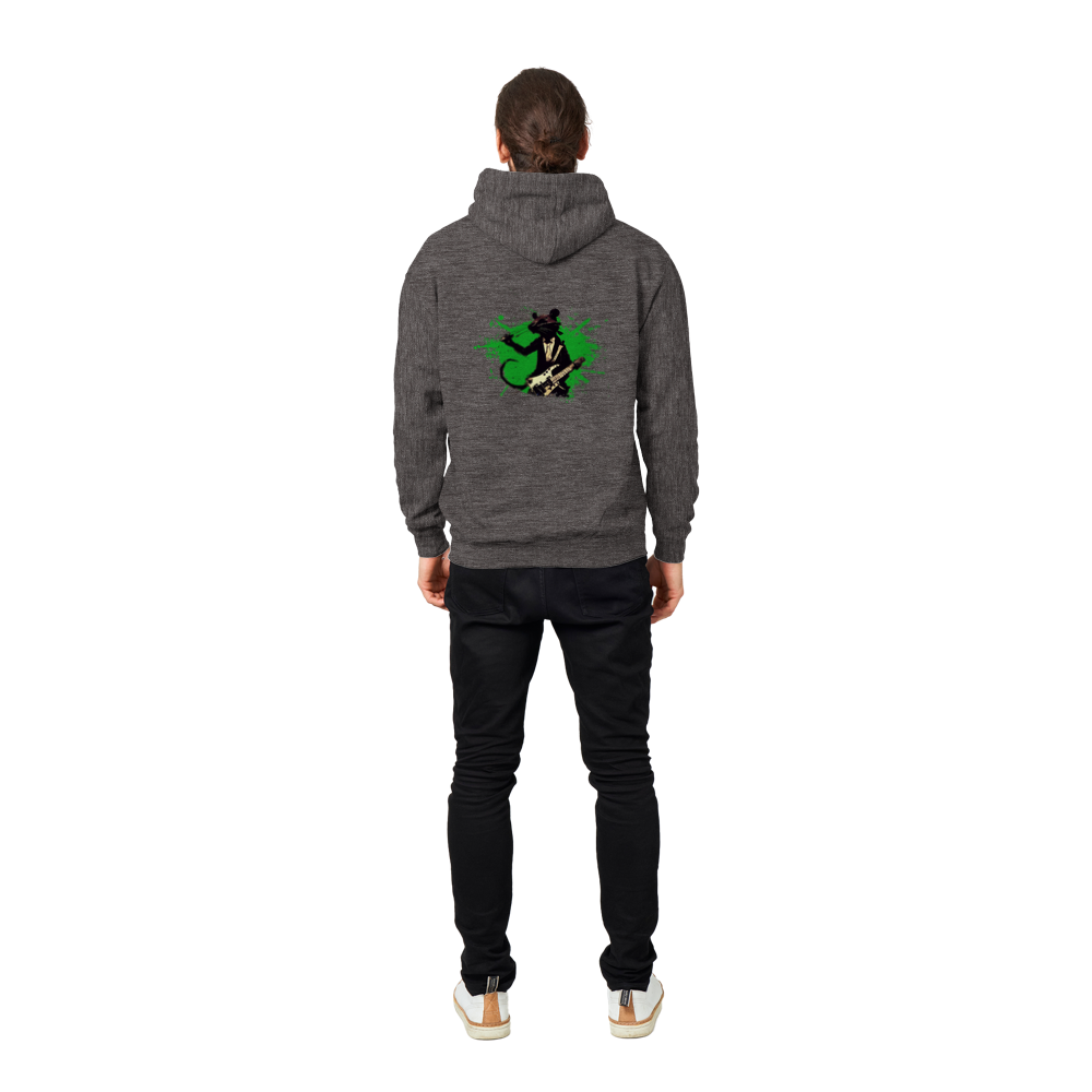 R.A.T Guitar Print Premium Unisex Pullover Hoodie