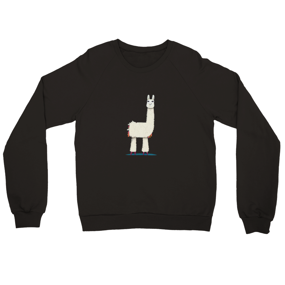 Cute Llama Premium Unisex Crewneck Sweatshirt