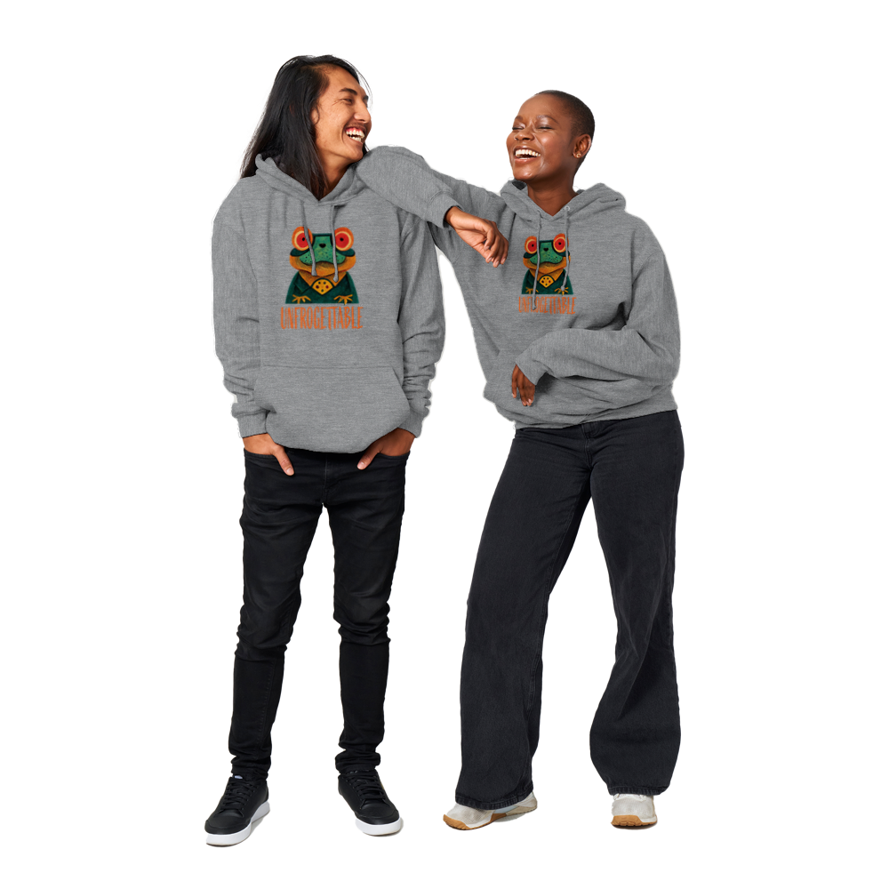 Cute Unforgettable Print Premium Unisex Pullover Hoodie