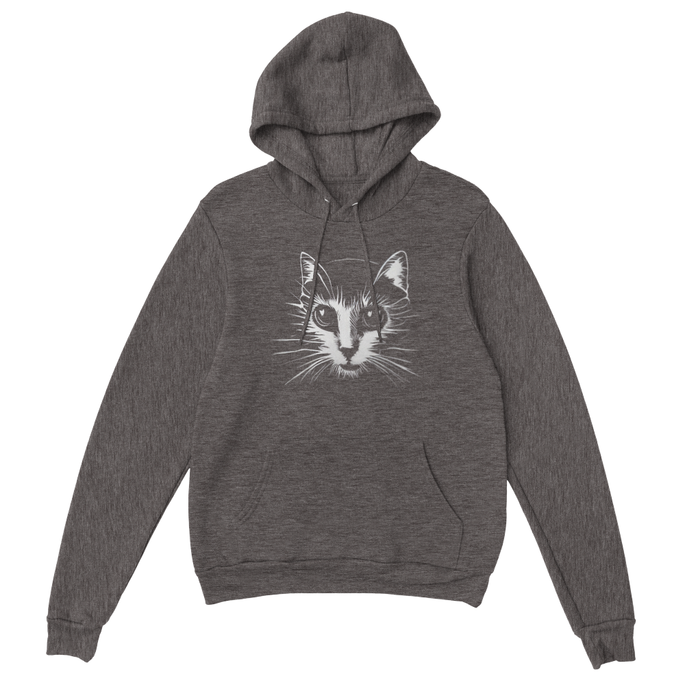 Cat Print Premium Unisex Pullover Hoodie