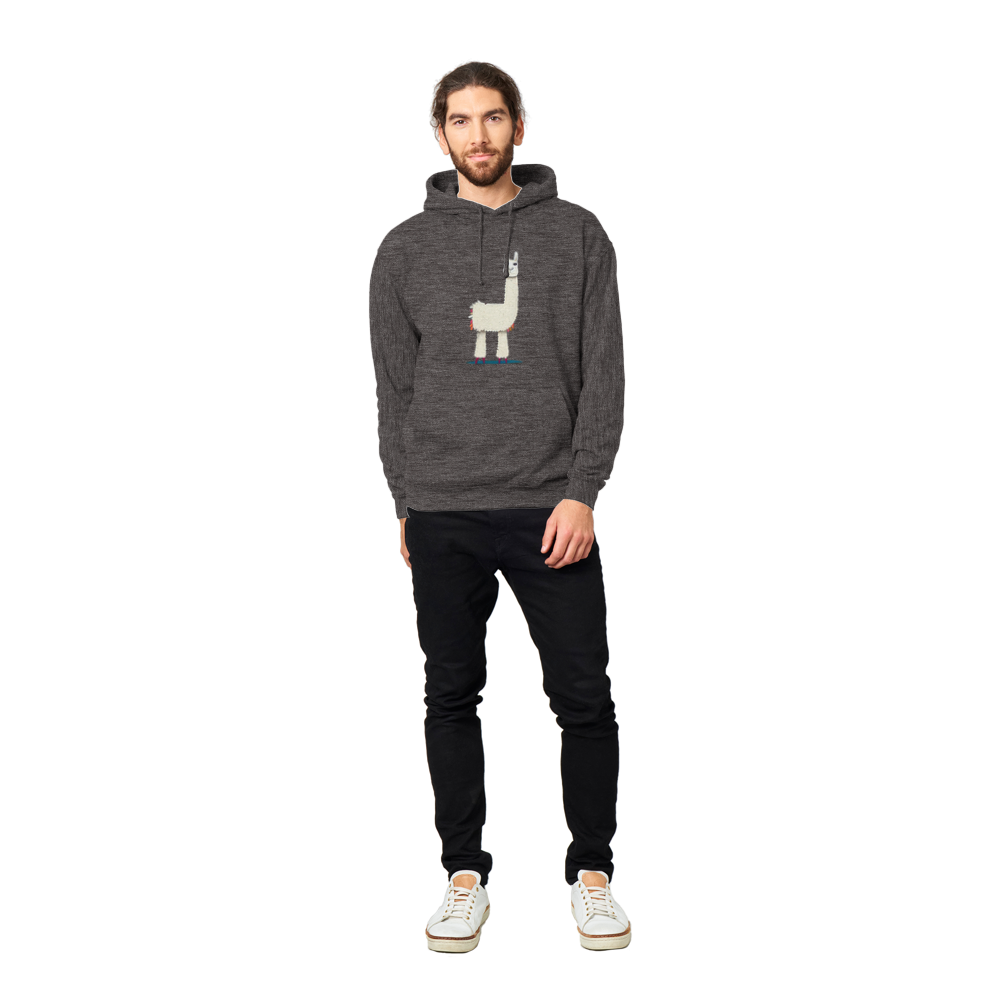 Cute Llama Premium Unisex Pullover Hoodie