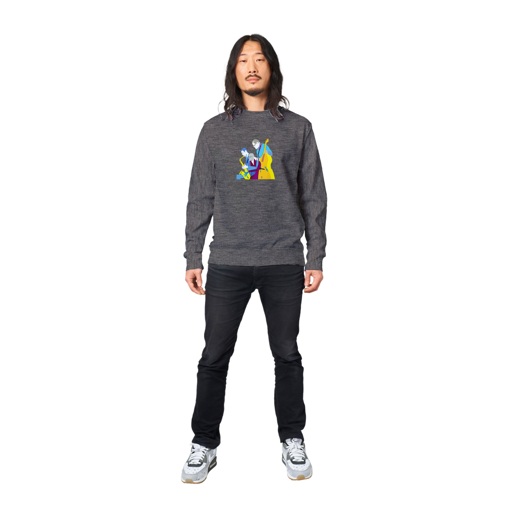 Jazz Trio Premium Unisex Crewneck Sweatshirt