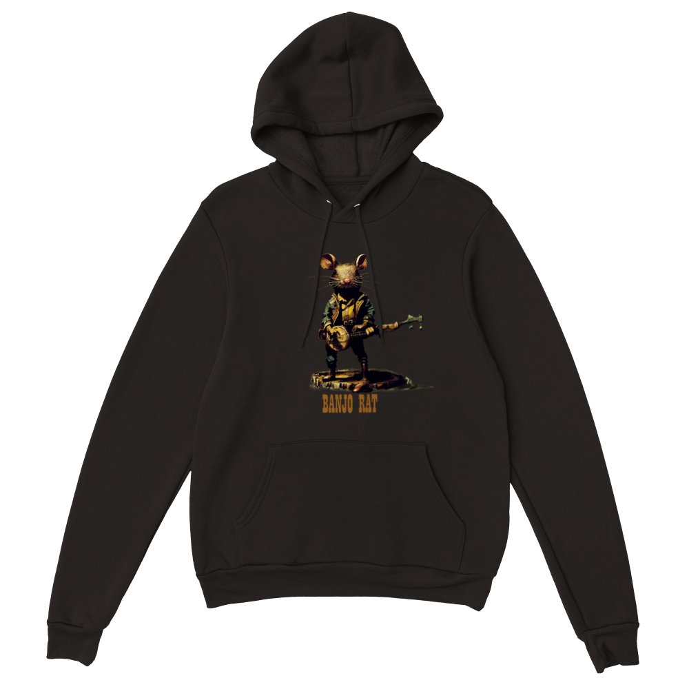 Banjo Rat Premium Unisex Pullover Hoodie