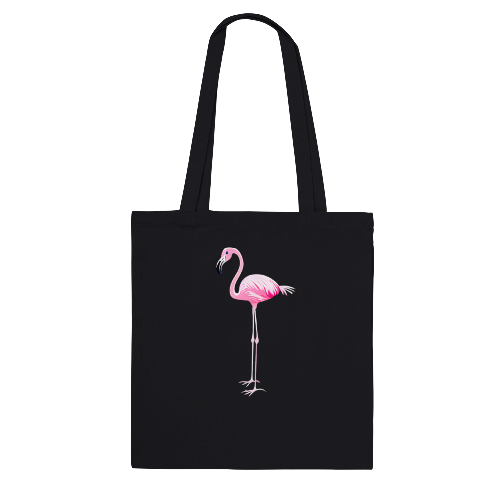 Flamingo Print Classic Tote Bag