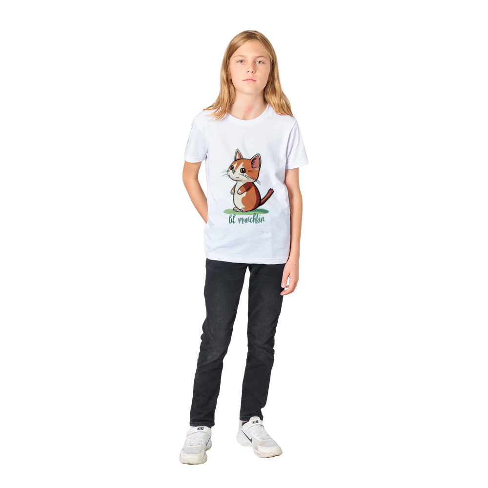 Lil Munchkin Premium Kids Crewneck T-shirt