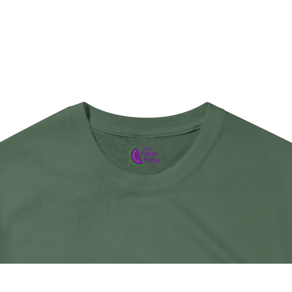 Get in Tune with the Chimp Playing the Piano: Heavyweight Unisex Crewneck T-shirt