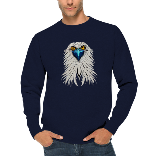 Eagle Print Premium Unisex Crewneck Sweatshirt