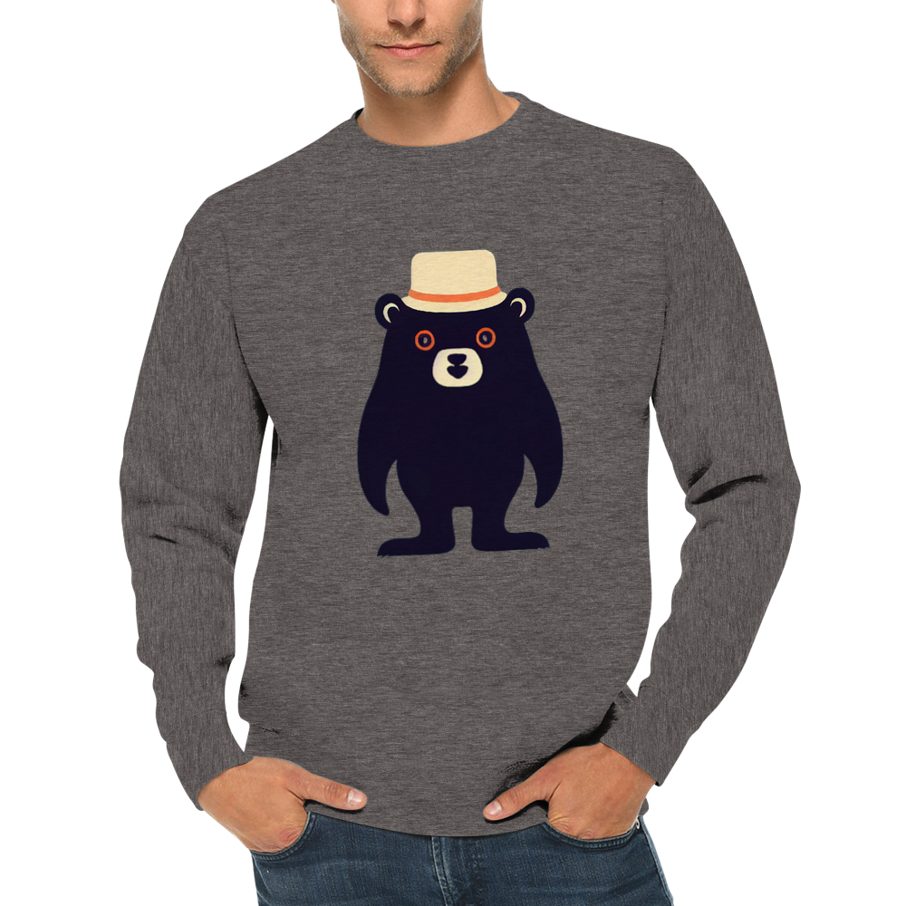 Cute Bear Premium Unisex Crewneck Sweatshirt