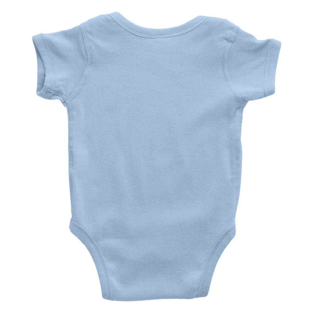 Cute Baby Penguin Print Classic Baby Short Sleeve Onesies