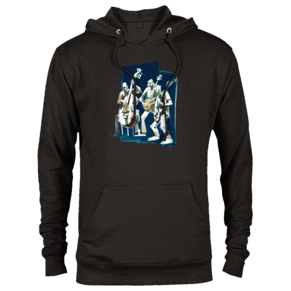 Abstract Jazz Trio Premium Unisex Pullover Hoodie