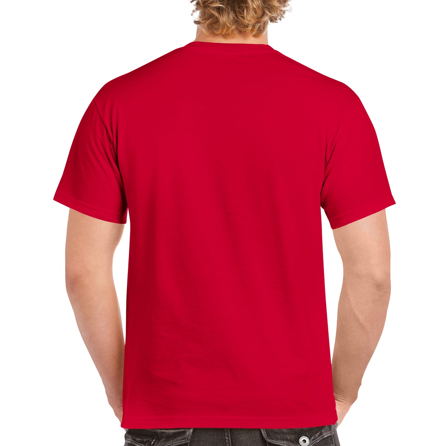 Robot playing drums Heavyweight Unisex Crewneck T-shirt