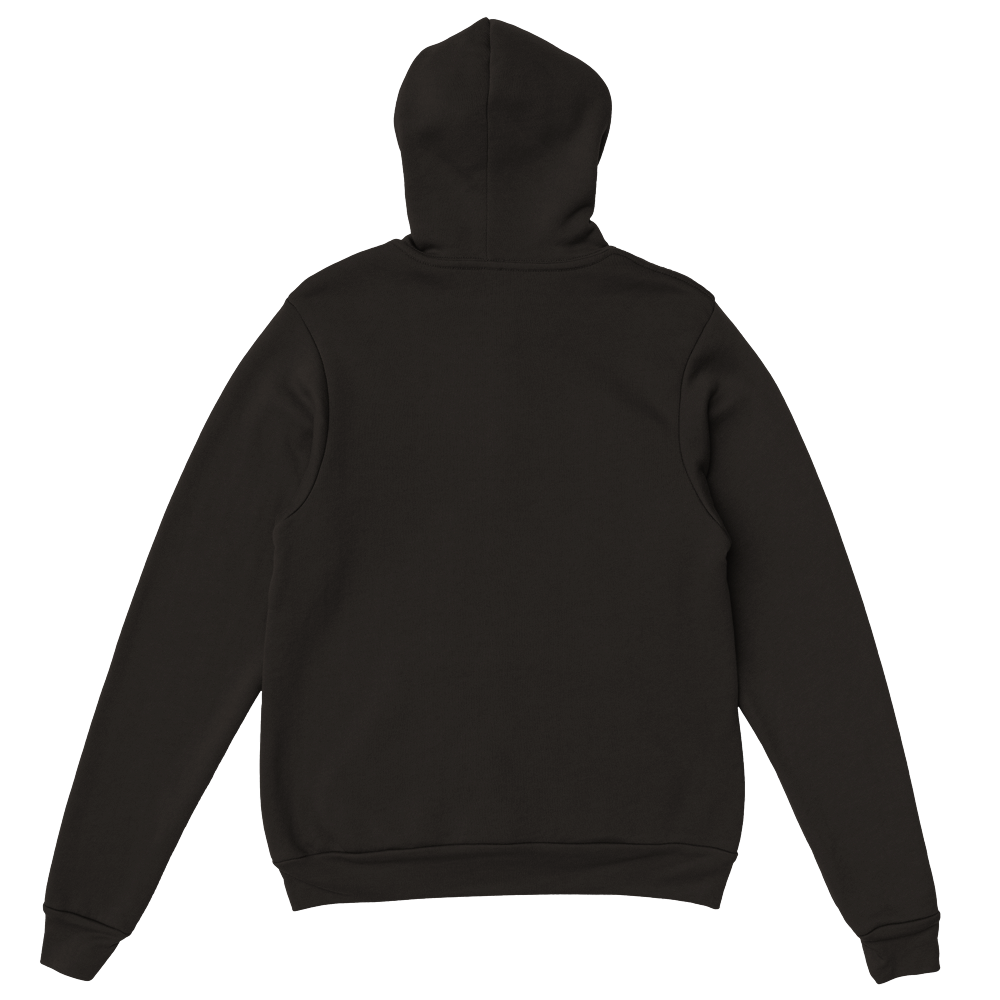Grumpy Poodle Print Premium Womens Pullover Hoodie