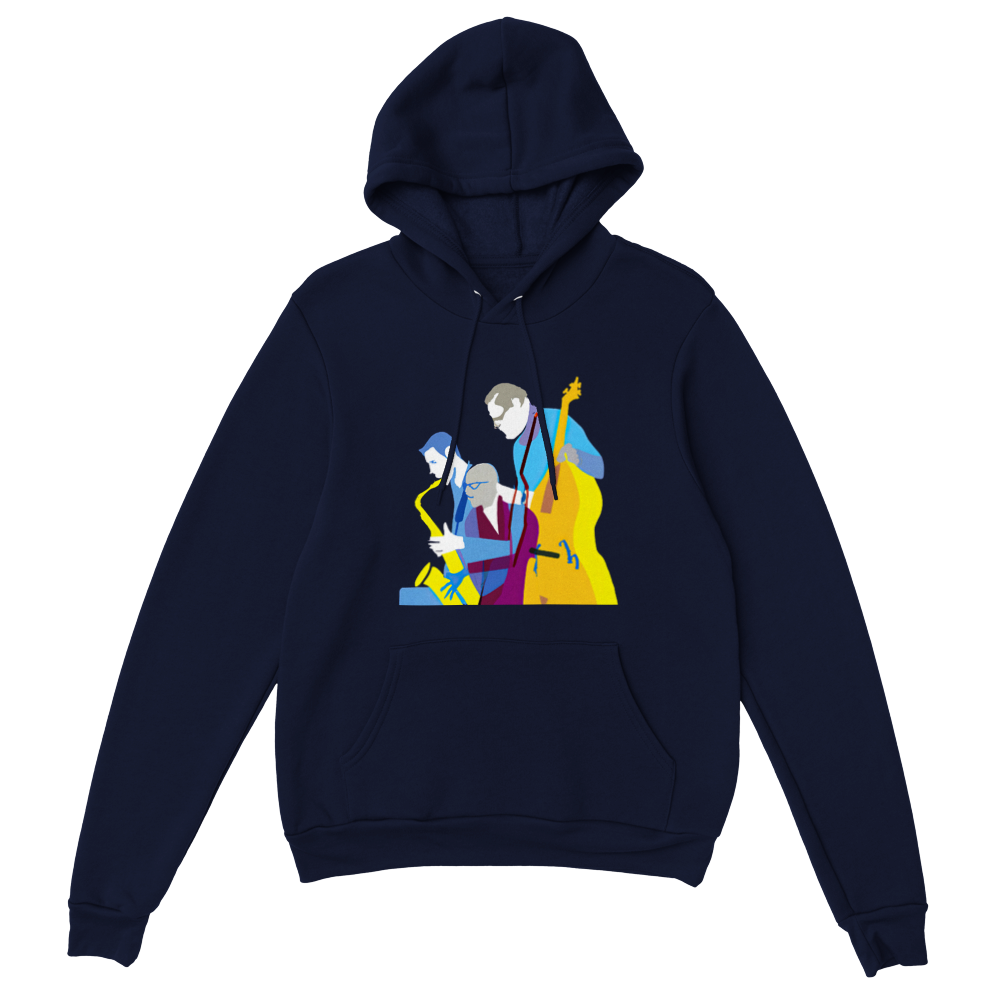Jazz Trio Premium Unisex Pullover Hoodie