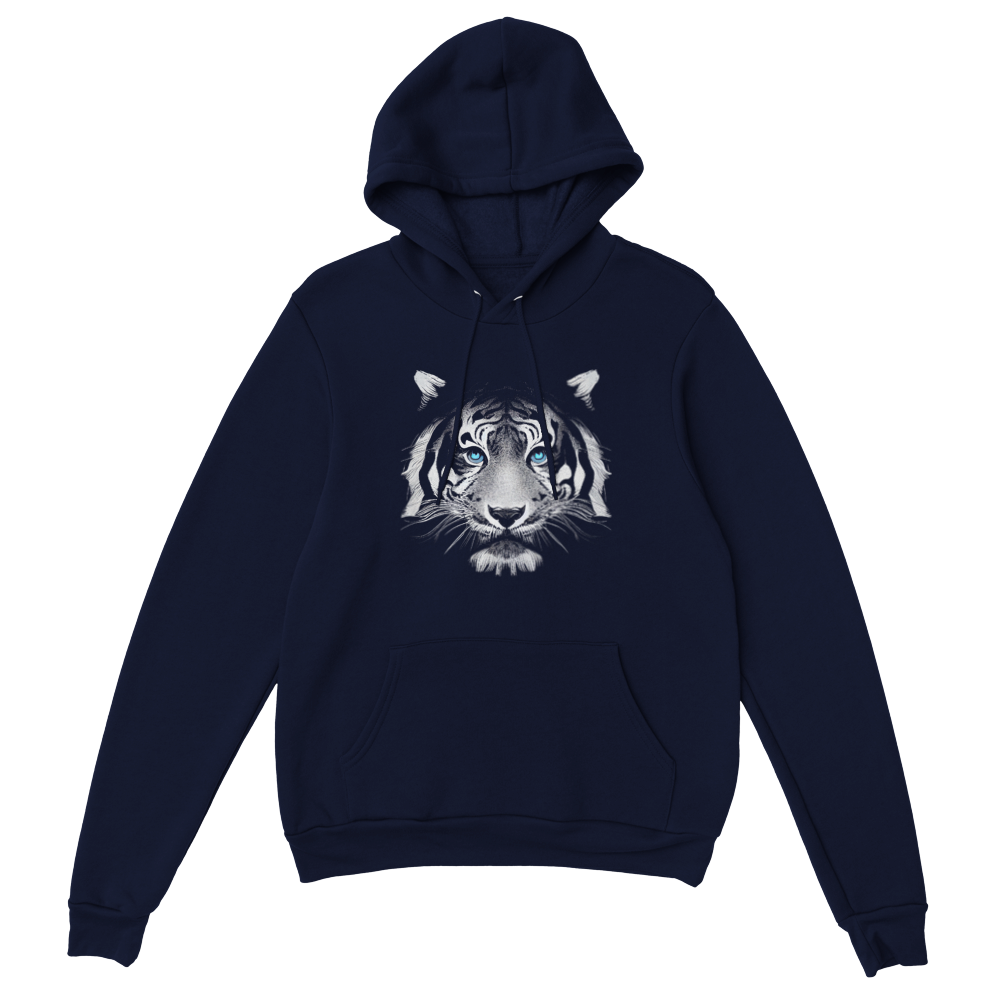 Tiger Print Premium Unisex Pullover Hoodie