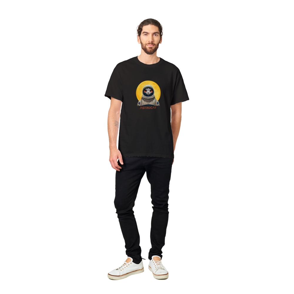 Astrocat Heavyweight Unisex Crewneck T-shirt
