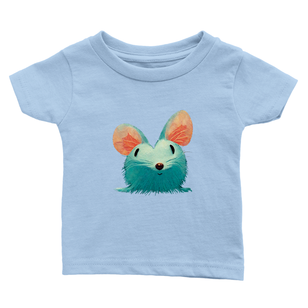 Cute Mouse Classic Baby Crewneck T-shirt