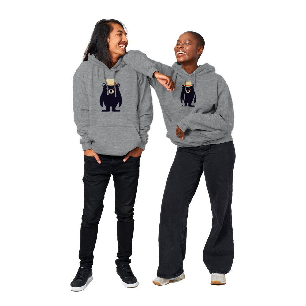 Cute Bear Premium Unisex Pullover Hoodie