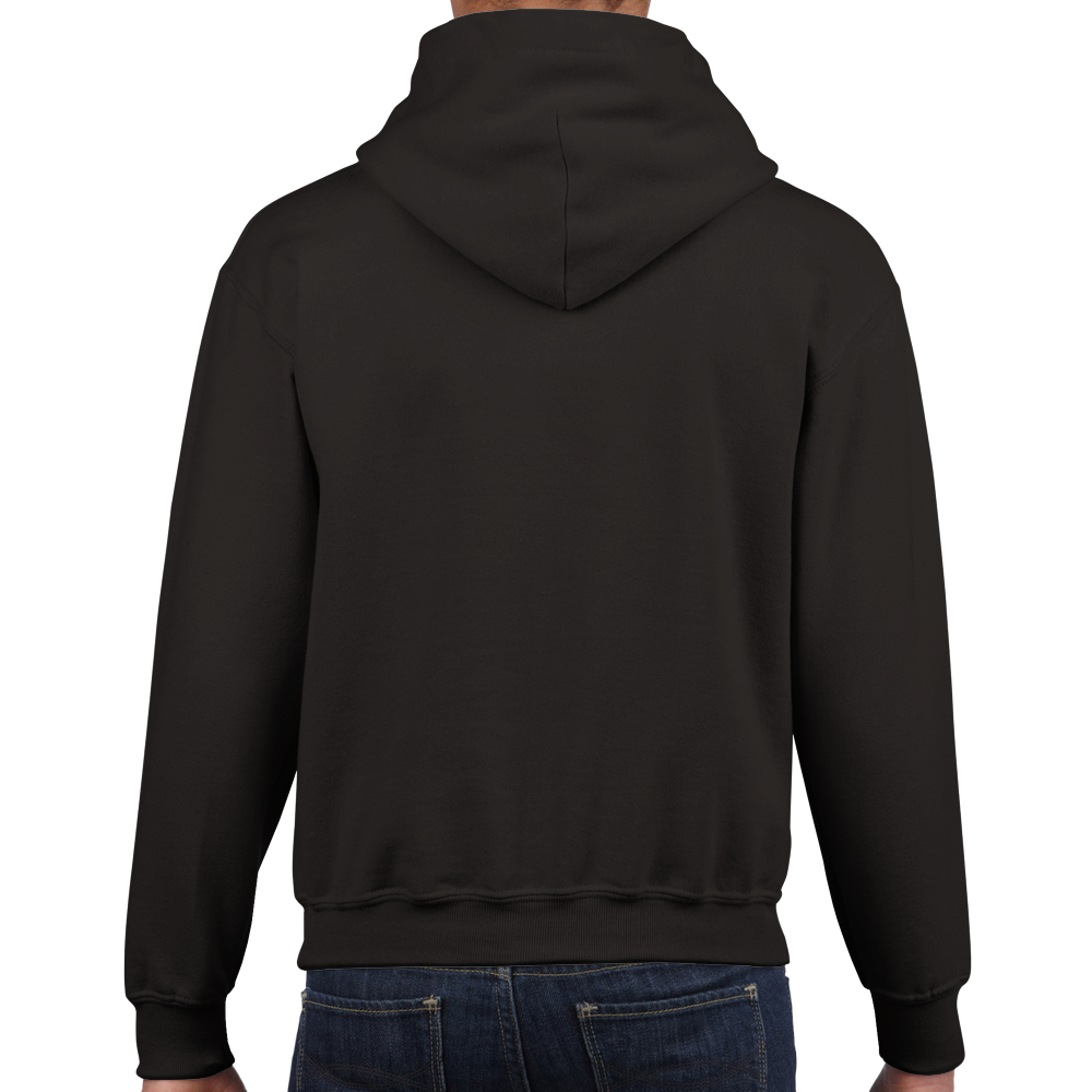 Moose Print Classic Kids Pullover Hoodie