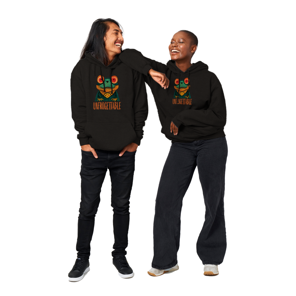 Cute Unforgettable Print Premium Unisex Pullover Hoodie