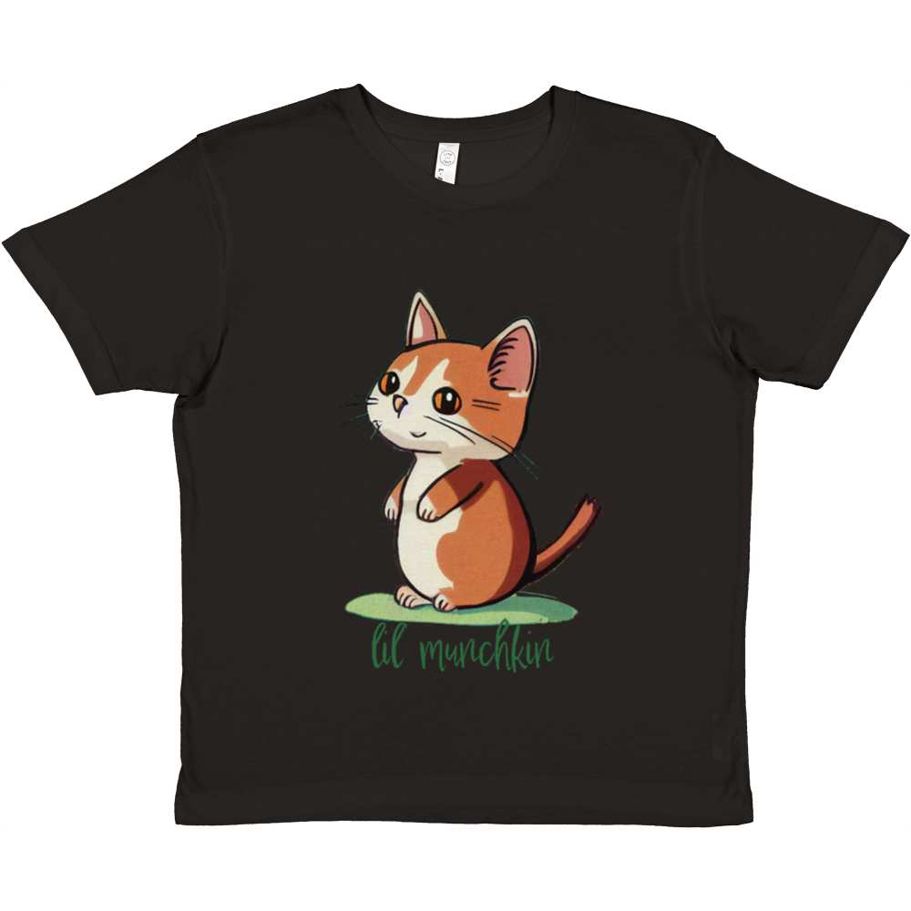 Lil Munchkin Premium Kids Crewneck T-shirt