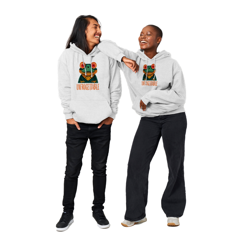 Cute Unforgettable Print Premium Unisex Pullover Hoodie