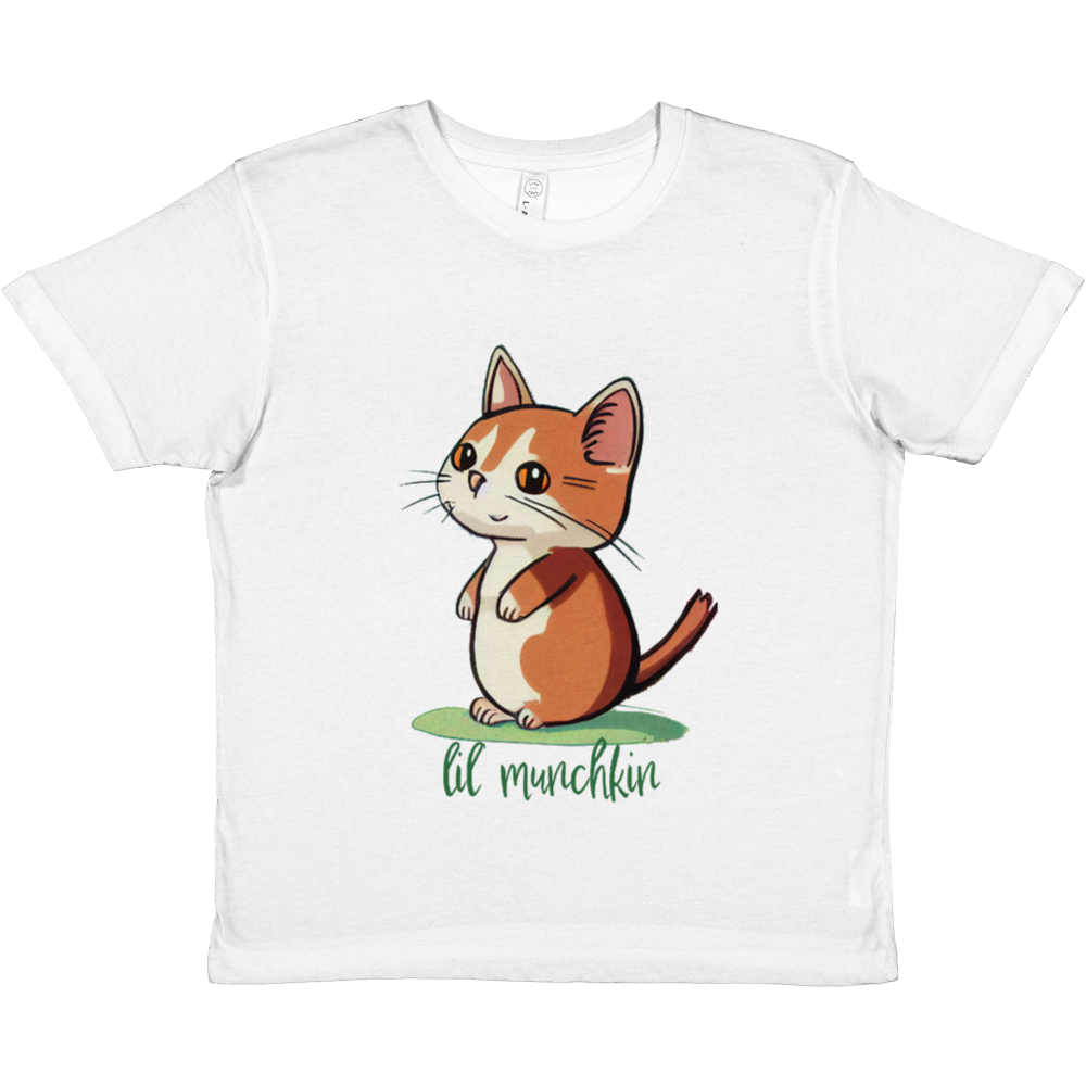 Lil Munchkin Premium Kids Crewneck T-shirt